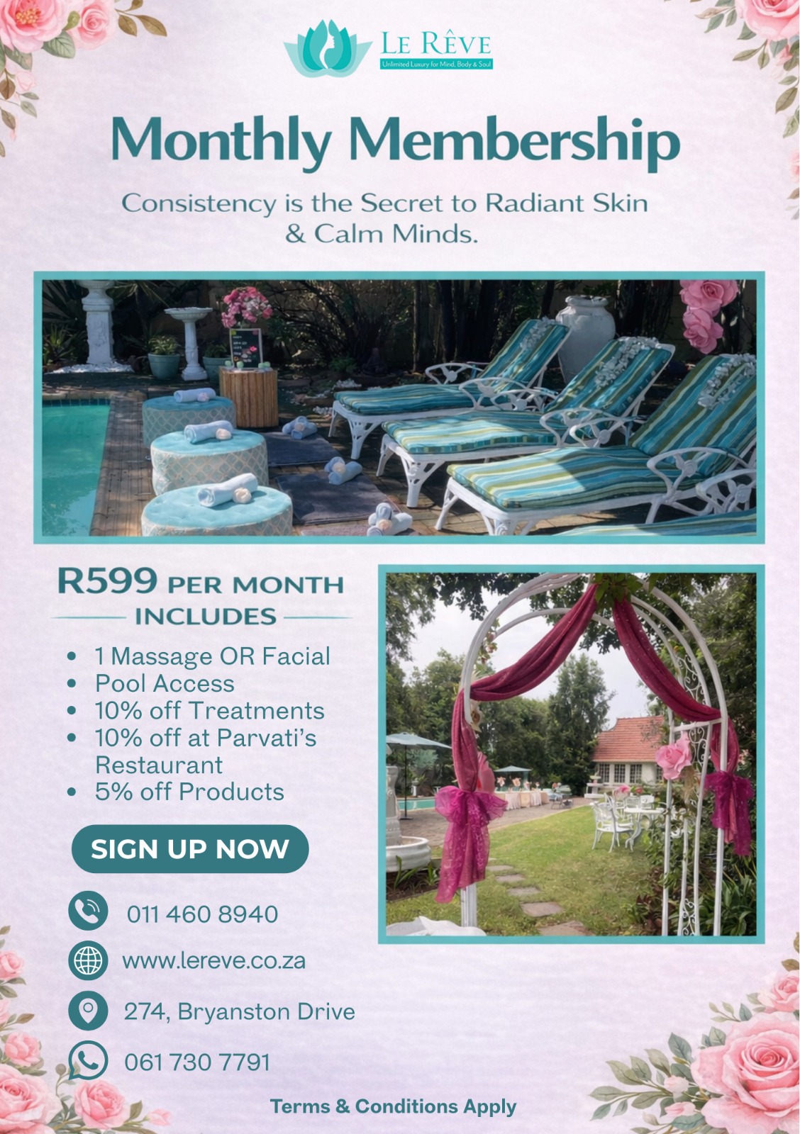 Spa outdoor area